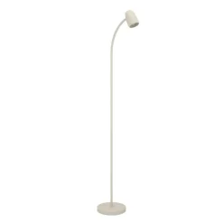 EGLO Carlo Vloerlamp - E14 - 170 cm - Zandkleur - Kantelbaar