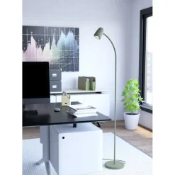 EGLO Carlo Vloerlamp - E14 - 170 cm - Groen - Kantelbaar