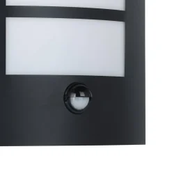 EGLO City Wandlamp - E27 - 23.5 cm - Zwart