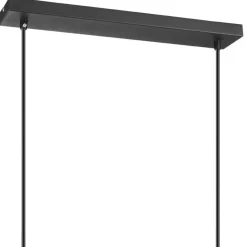 EGLO Eldrick Hanglamp - 4xE27 - 85 cm - industrieel - Staal - Zwart
