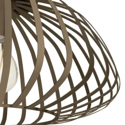 EGLO Espinal Plafondlamp - E27 - Ø 38.5 cm - Brons - Staal