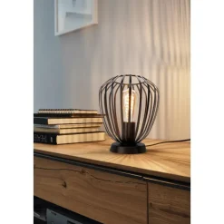 EGLO Espinal Tafellamp - E27 - Ø 19.5 cm - Brons - Staal