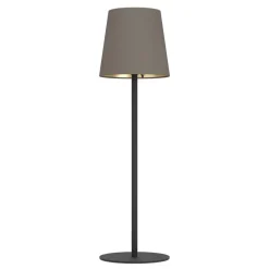 EGLO Fiorana Tafellamp - E14 - 53 cm - Zwart/Cappucino/Goud