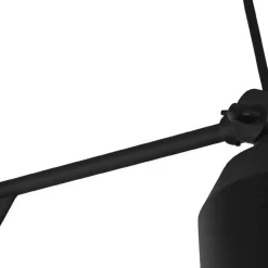 EGLO Loreto Wandlamp - E27 - 67 cm - Zwart/Wit