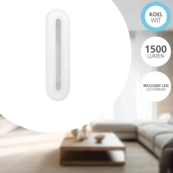 EGLO Macchioni Wandlamp - LED - Kunststof - Wit