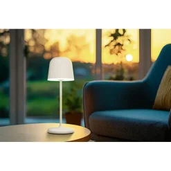 EGLO Mannera-S Tafellamp/Priklamp - USB-C - H 20 cm - Zand