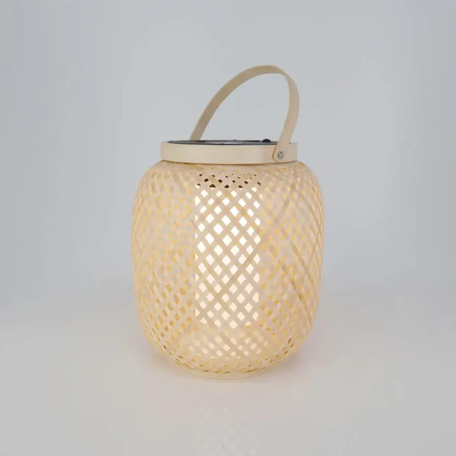 EGLO Marliano Solar Tafellamp - 24 cm - Bruin/Zwart/Wit