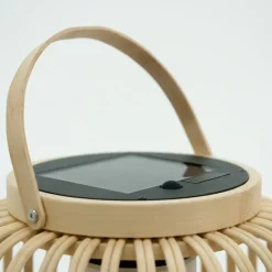 EGLO Marliano Solar Tafellamp - 24 cm - Bruin/Zwart/Wit