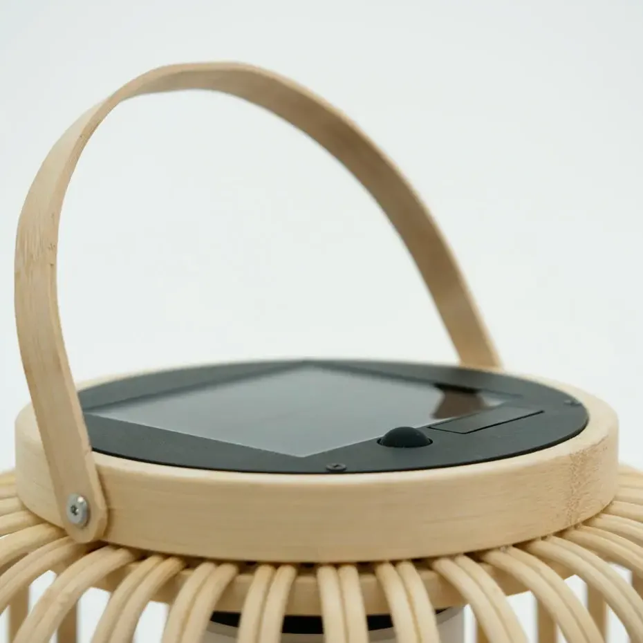 EGLO Marliano Solar Tafellamp - 24 cm - Bruin/Zwart/Wit