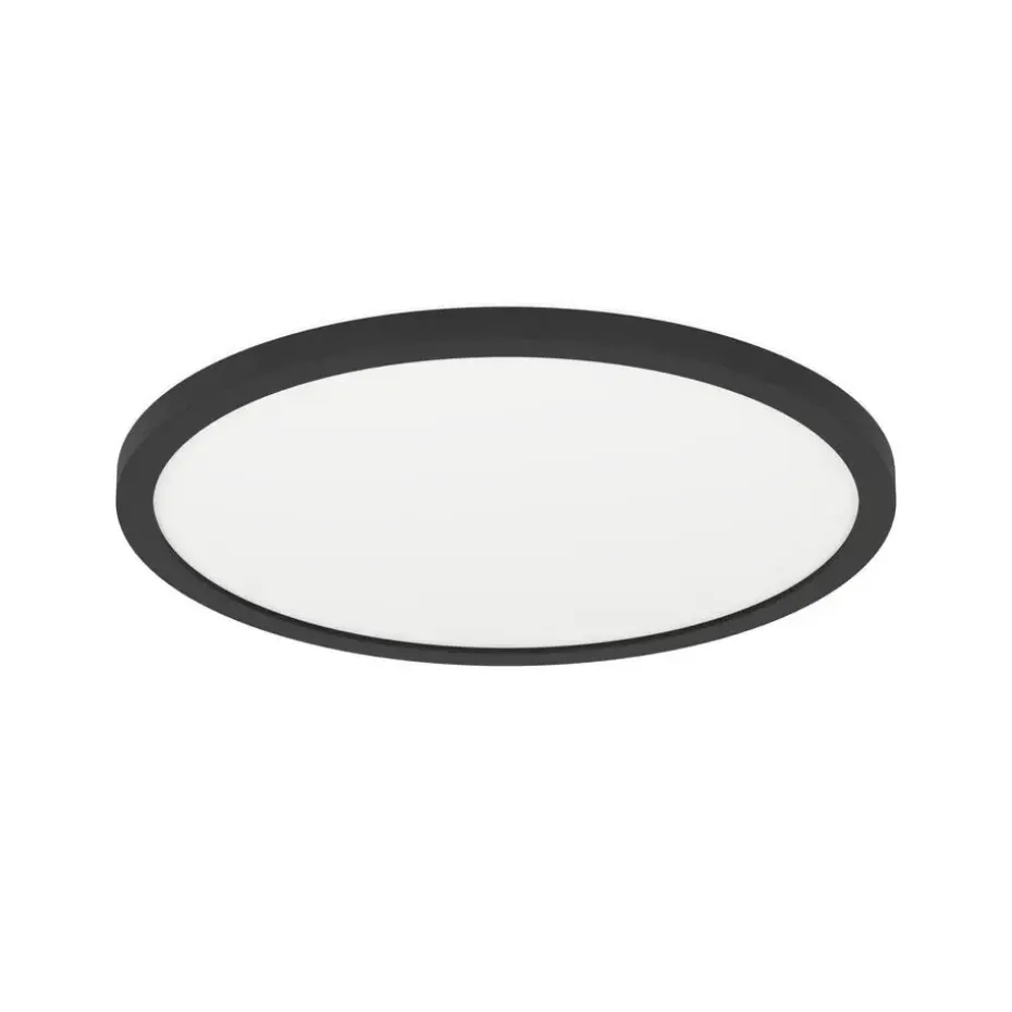 EGLO Minerario Plafonnière - LED - Kunststof - Zwart/Wit