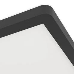 EGLO Minerario Plafonnière - LED - Kunststof - Zwart/Wit