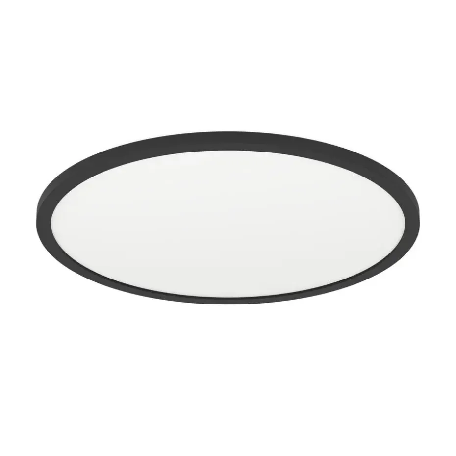 EGLO Minerario Plafonnière - LED - Kunststof - Zwart/Wit