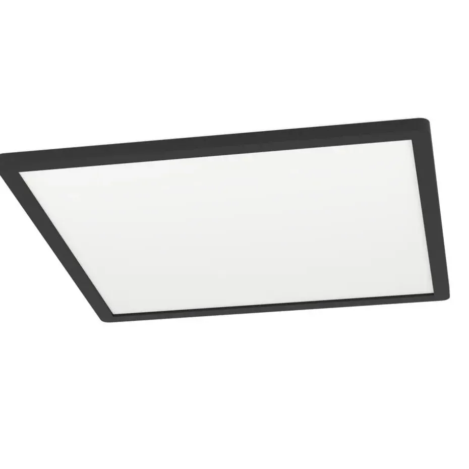 EGLO Minerario Plafonnière - LED - Kunststof - Zwart/Wit