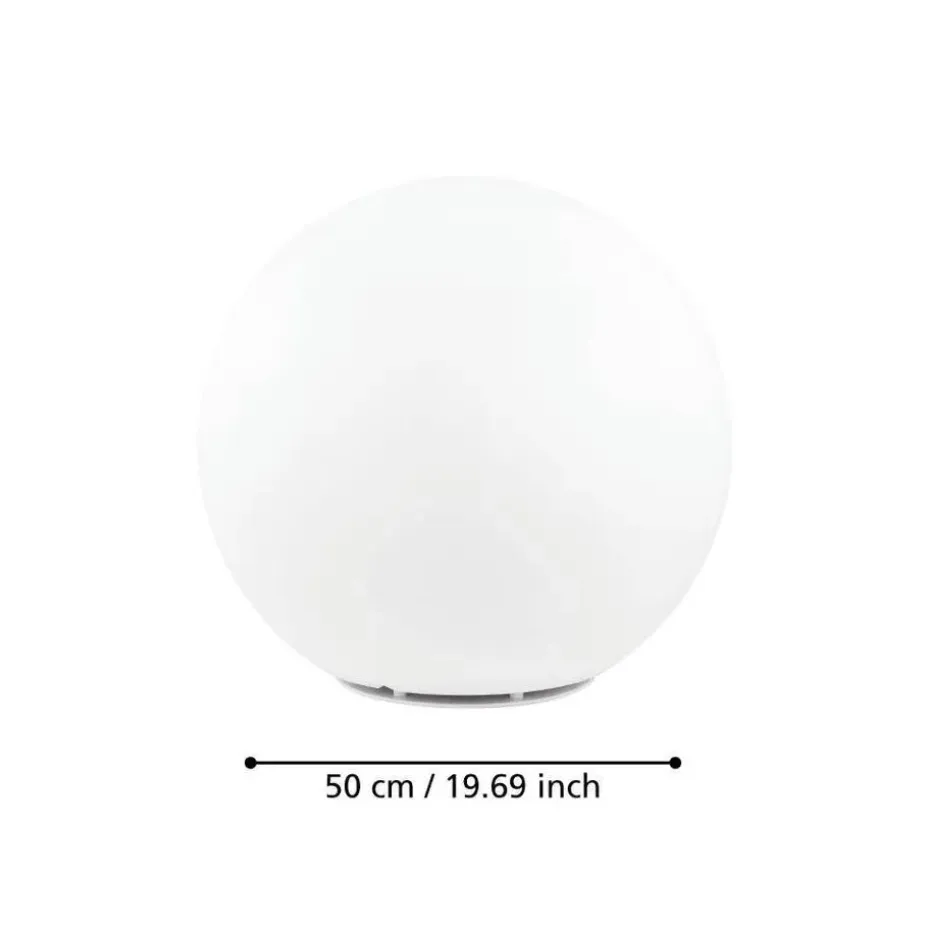 EGLO Monterolo Staande lamp - E27 - Ø 48 cm - Wit