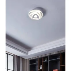 EGLO Palagiano Plafondlamp - LED - Ø 30 cm - Wit