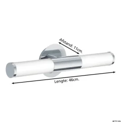 Eglo Palmera Right spiegellamp