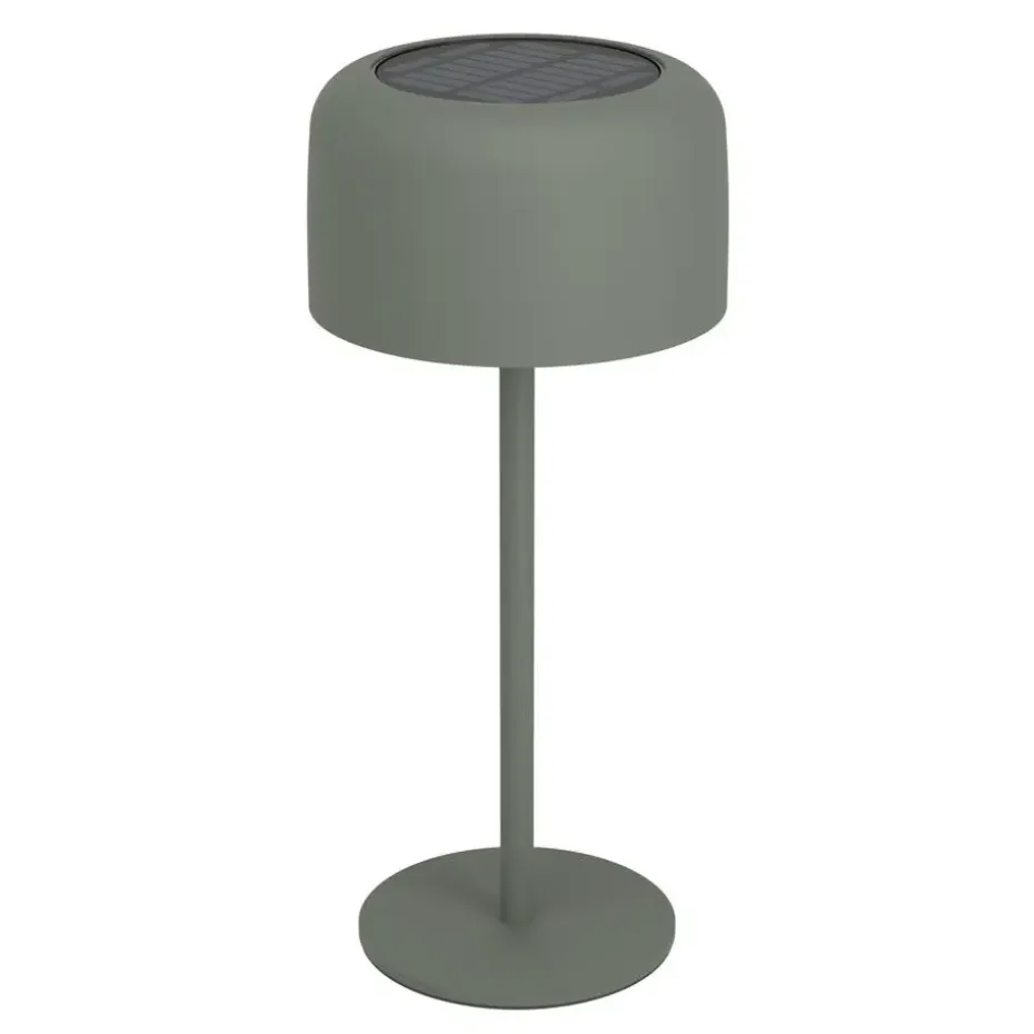 EGLO Roccanova Tafellamp - Solar - 30 cm - Groen - Oplaadbaar