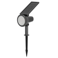 EGLO Sambuco Solar Prikspot - LED - 37,5 cm - Zwart