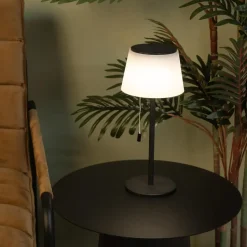 EGLO Scordiano Tafellamp - Solar - 38 cm - Zwart