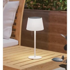 EGLO Scordiano Tafellamp - Solar - 38 cm - Wit - Oplaadbaar