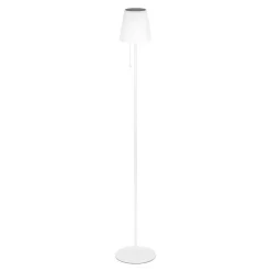 EGLO Scordiano-L Vloerlamp - Solar - 120 cm - Wit - Oplaadbaar
