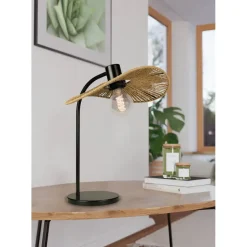 EGLO Siruela Tafellamp - E27 - H 46.5 cm - Papier - Natuur