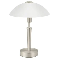 EGLO Solo 1 Tafellamp - E14 - 35 cm - Grijs/Wit