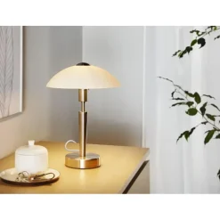 EGLO Solo 1 Tafellamp - E14 - 35 cm - Grijs/Wit