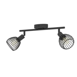 EGLO Sonnino Spot - E14 - 36,5 cm - Zwart