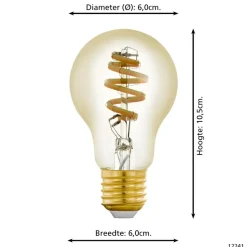 EGLO starter-z Starterspakket - 2x E27 Spiral LED lampen - Afstandsbediening