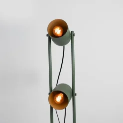 EGLO Tilston Vloerlamp - E14 - 142.5 cm - Groen - Kantelbaar