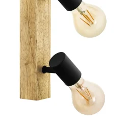 EGLO Townshend 3 Spot - E27 - 63 cm - Bruin/Zwart