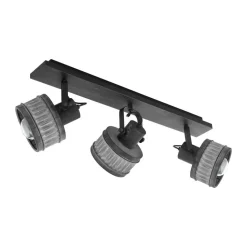 EGLO Turrock Opbouwspot - E27 - Staal - Zwart/Grijs