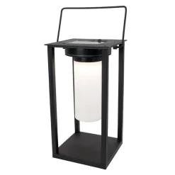 EGLO Usigni Solar Tafellamp - 28 cm - Zwart/Wit