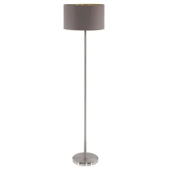 EGLO vloerlamp Maserlo - cappucino/goud