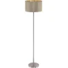 EGLO vloerlamp Maserlo - taupe/goud