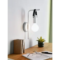 EGLO wandlamp Apricale - grijs/zwart
