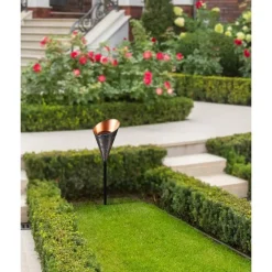 EGLO z_solar tuinverlichting zonne-energie - prikspot - LED - Koper