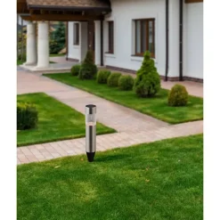 EGLO z_solar tuinverlichting zonne-energie - prikspot - set 5 x LED - RVS