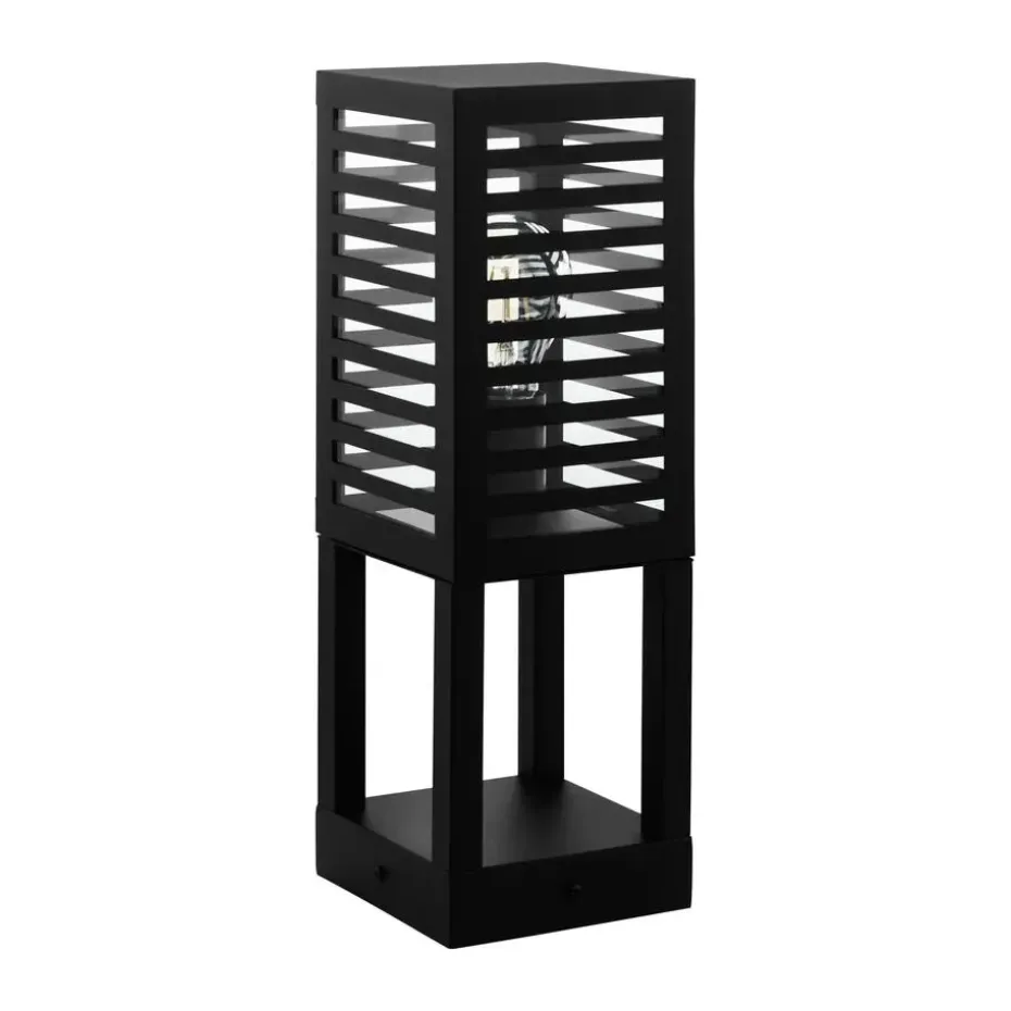 EGLOAlamonte3SokkellampBuiten-E27-45cm-Zwart