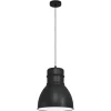 EGLOEburyHanglamp-E27-Ø38cm-Zwart/Wit
