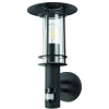 EGLOLisio 1Wandlamp - E27 - Sensor-RVS - Zwart