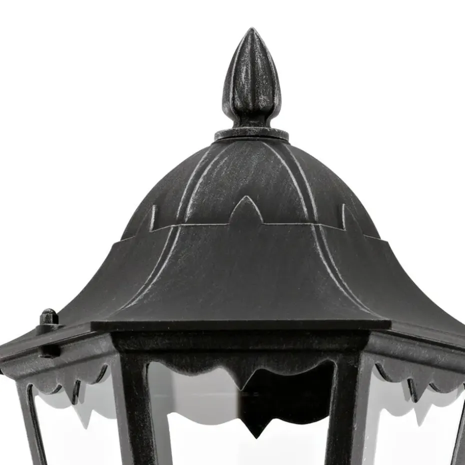 EGLONavedoWandlampBuiten-E27-42,5cm-Sensor-Zwart