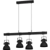 EGLOShirebrookHanglamp-E27-100cm-Zwart