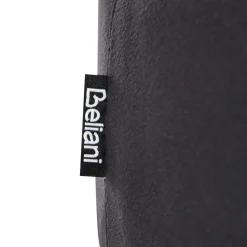 ELGIN - Poef - Zwart - 37 cm - Fluweel