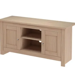 Emerald - TV-meubel met 2 eiken spaanplaatdeuren