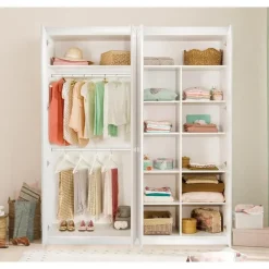 Emily 4-deurs kledingkast meisjeskamer
