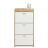 Emob Schoenenkast Paris - 64 x 38 x 126 cm - Wit