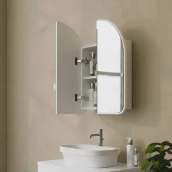 Emob Spiegelkast Woody Fashion - 50 x 12 x 45 cm - Wit