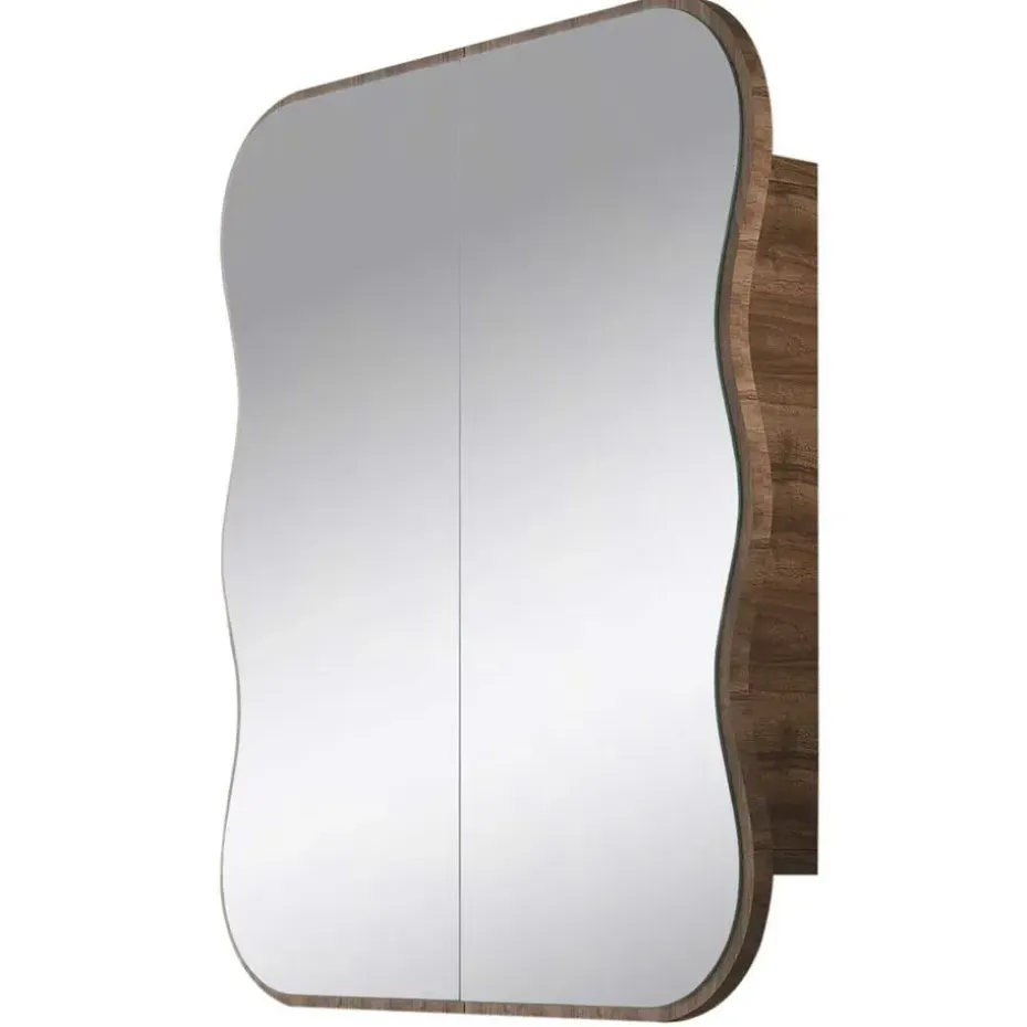 Emob Spiegelkast Woody Fashion - 50 x 12 x 45 cm - Walnut-design